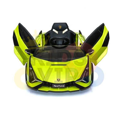Limited Edition Lamborghini Huracan 1-Seater 12V Toddlers' and Kids' Ride-on Car w/ Rubber Wheels, Leather Seat w/ Seatbelt, Rocking Hydraulics, USB, BT, Parent RC - KIDS VIP image 15