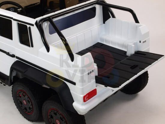 XXL 6X6/6WD Edition Mercedes G63 Kids Ride on Truck,2x12V, Eva Wheels, Leather Seats, RC image 17