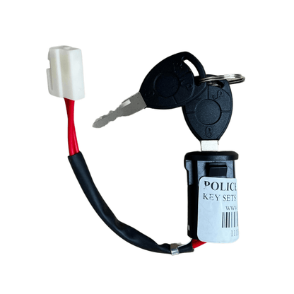 24V Police Motorcycle - Key Switch image 0