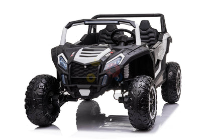 2 Seater XXL Edition Blade BT 24V/4WD Kids Exclusive Buggy/UTV With Rubber Wheels, Leather Seats image 13