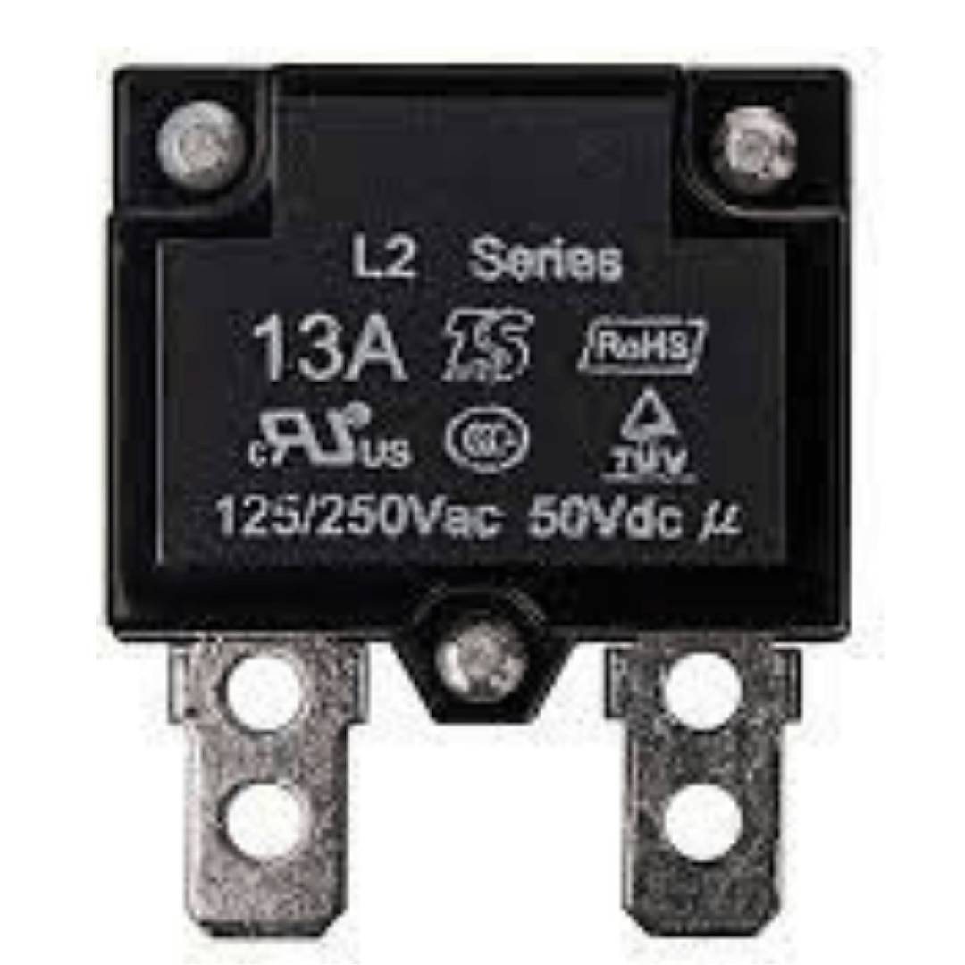 13A 125/250Vac 50Vdc Automatic Reset Relay Fuse image 0