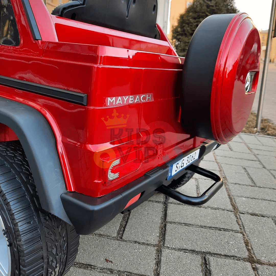 Luxury 4WD Edition Mercedes Maybach G650s 12V Ride On Car for Kids With RC image 13