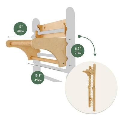 Gym Addition to the Climbing Ladders.