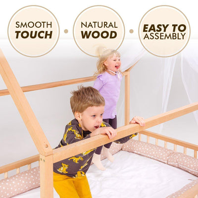 House Bed For Kids and Toddlers from 1 y.o..