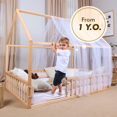 House Bed For Kids and Toddlers from 1 y.o..