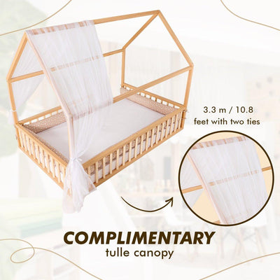 House Bed For Kids and Toddlers from 1 y.o..