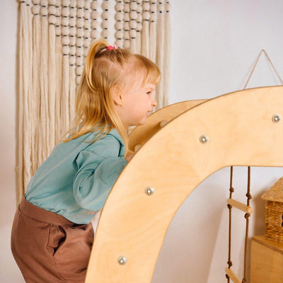 Indoor Playground for Toddlers - 7in1 Playground + Swings Set + Slide Board + Art Set.