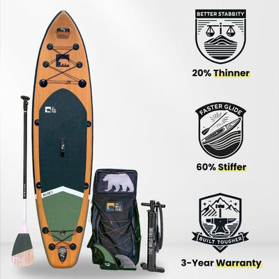 Maligne 11' - Inflatable Paddleboard.