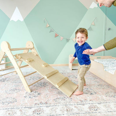 CRANBERRY CLIMBER - Montessori Wooden Triangle.