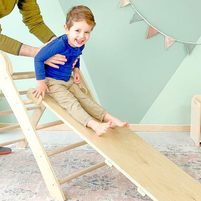 CRANBERRY CLIMBER - Montessori Wooden Triangle.
