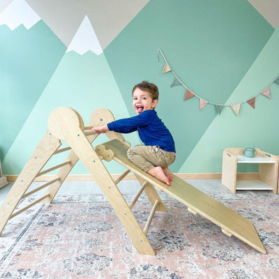 CRANBERRY CLIMBER - Montessori Wooden Triangle.