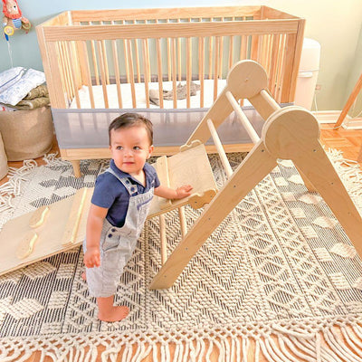 CRANBERRY CLIMBER - Montessori Wooden Triangle.
