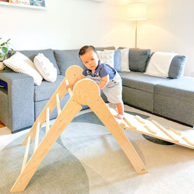 CRANBERRY CLIMBER - Montessori Wooden Triangle.