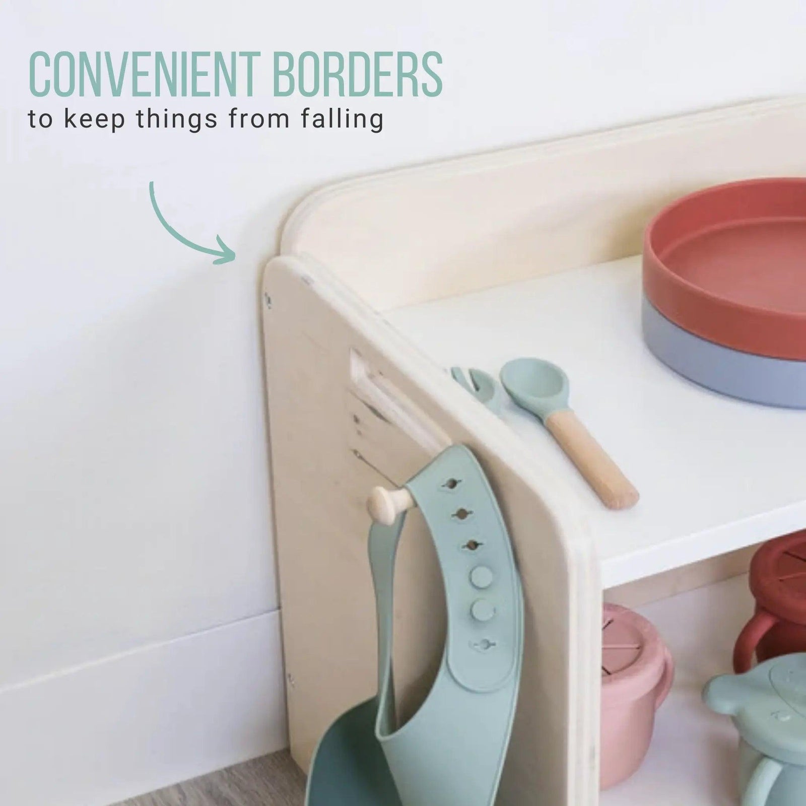PAPAYA Shelf - Montessori Organization Mini Shelf.