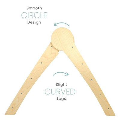 CRANBERRY CLIMBER - Montessori Wooden Triangle.