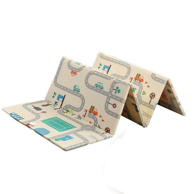 Luxury Indoor/ Outdoor Double Sided Foldable Waterproof Foam Play Mat - ABC Edition - 200x180x1cm.