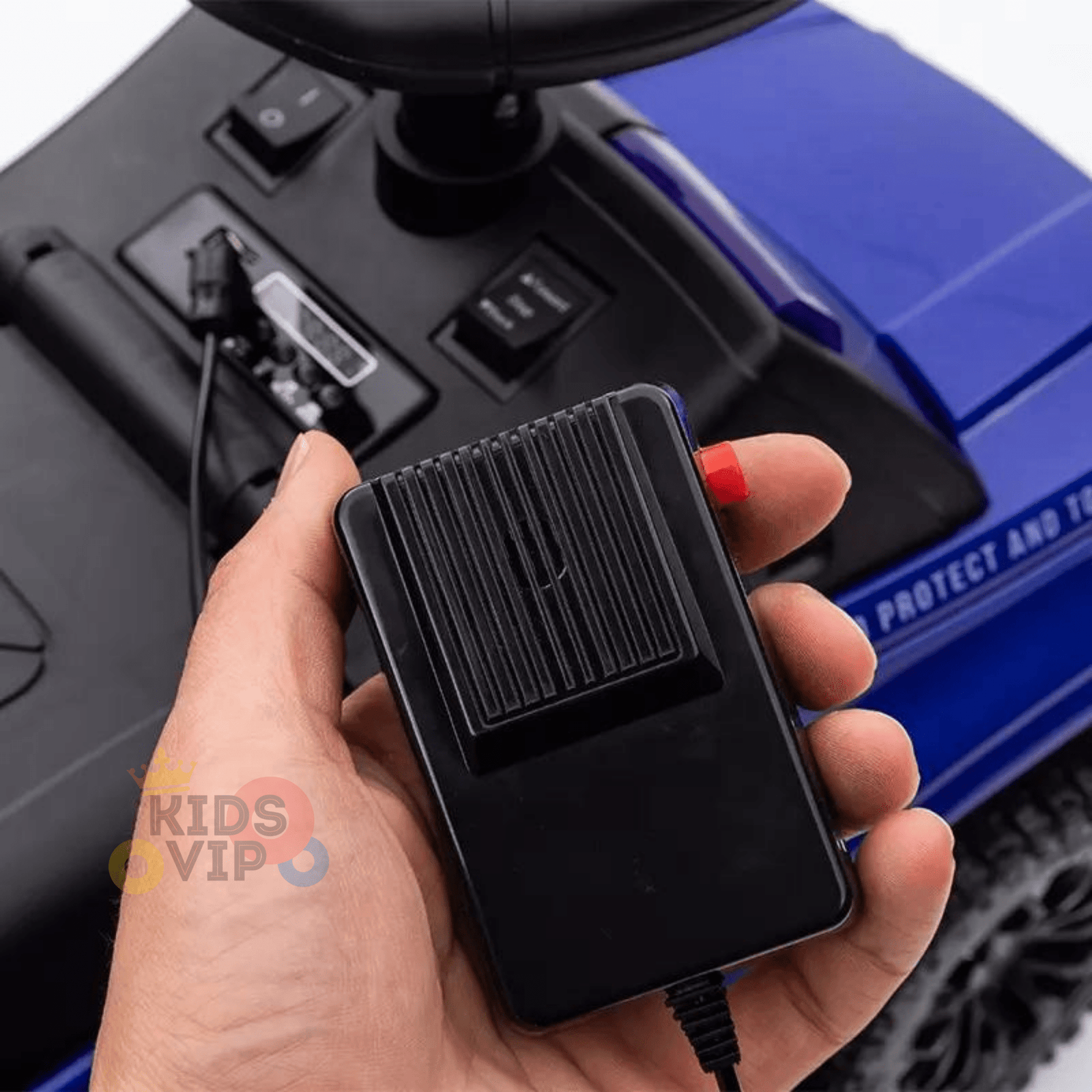 6V Ultimate 3-in-1 Toddler Police Truck W/ Bluetooth Music, Emergency Siren & Lights.