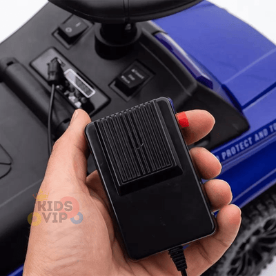 6V Ultimate 3-in-1 Toddler Police Truck W/ Bluetooth Music, Emergency Siren & Lights.