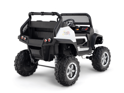 12V Mercedes-Benz Unimog Junior - Eco Leather Seat.