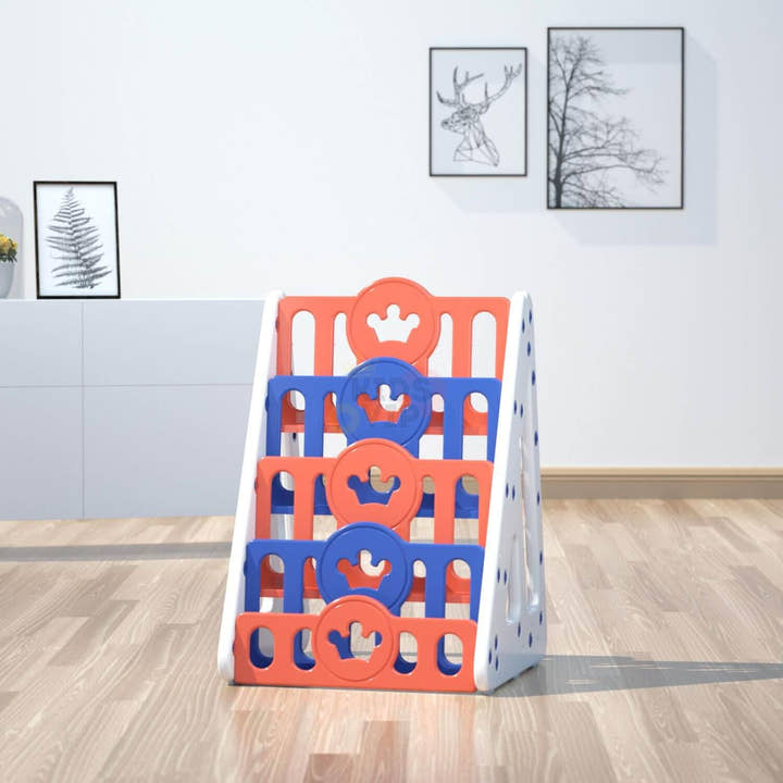 Kids' and Toddlers' Crown Edition Free Standing Bookshelf Storage / Organizer.