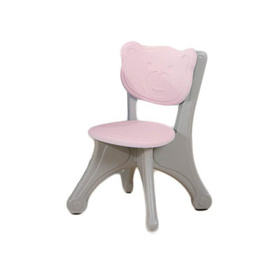 Kids & Toddlers Bear Edition Table & Chair Set W/ 2 Chairs and Storage Baskets.