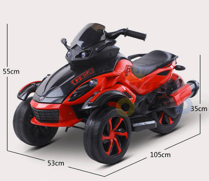 ATV 3-WHEEL POWER BUTTON/SWITCH (12V).