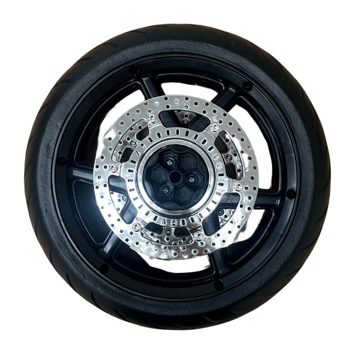 24V Police Motorcycle - Rear Wheel.