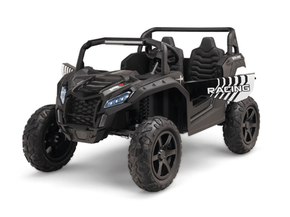 Black Heavy Duty 24V 14Ah Blade XR Edition XXL 2-Seater Ride-On Buggy W/ 180W Brushless Motor, Inflatable Tires & BT (No RC).