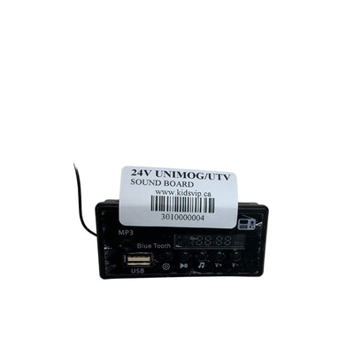24V Mercedes-Benz Unimog - Soundboard.