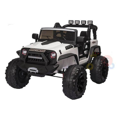 24V Big Wheels EVA Jeep & Titan Quad - Wheel.