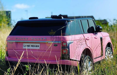 Pink 2-Seater 24V XXL Edition Range Rover HSE Ride-On Car for Kids.