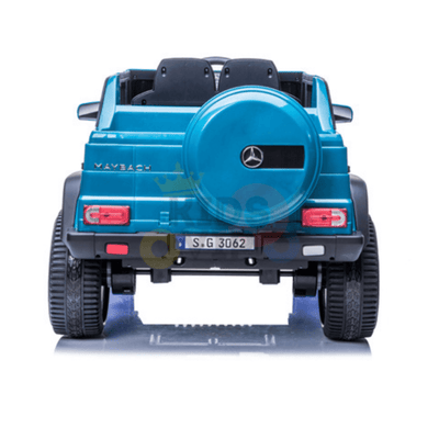 12V Blue Luxury Mercedes Maybach G650s Kids' 4x4 Ride-on SUV W/ Rubber Wheels, Music & RC.