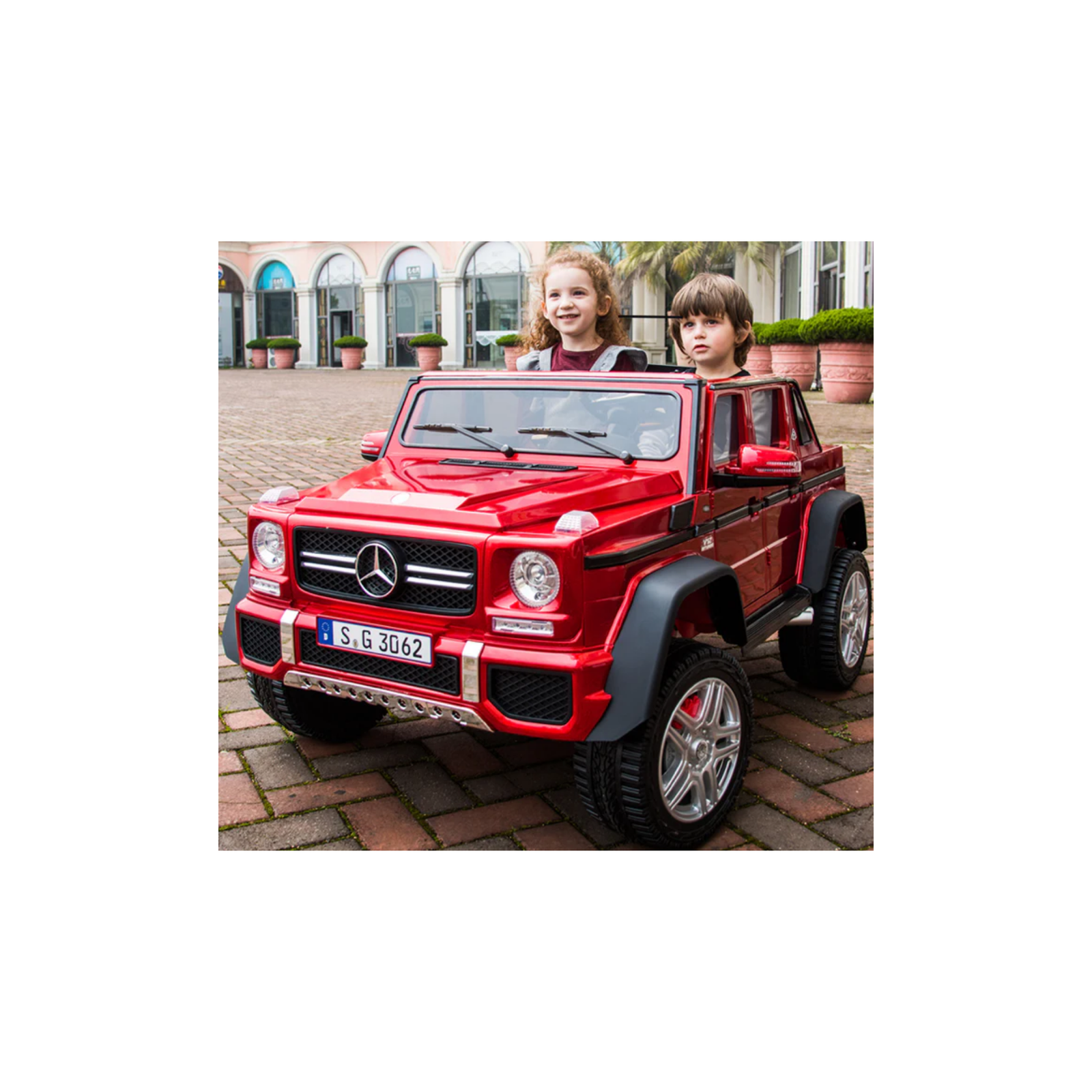 12V Mercedes-Maybach G650 4x4 XXL - Drive Motor Set.