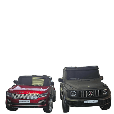 2x24V Platinum Matte Black Edition XXL 4x4 Mercedes G63 Kids' Ride on SUV W/ MP4, EVA Rubber Wheels & RC.