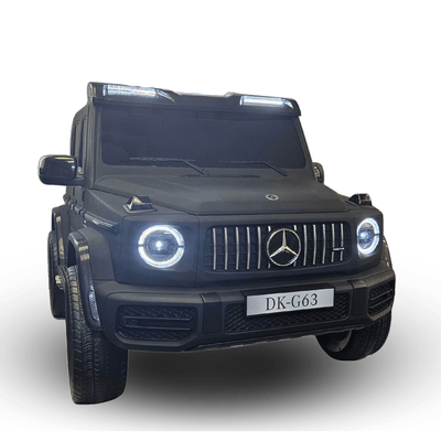 2x24V Platinum Matte Black Edition XXL 4x4 Mercedes G63 Kids' Ride on SUV W/ MP4, EVA Rubber Wheels & RC.