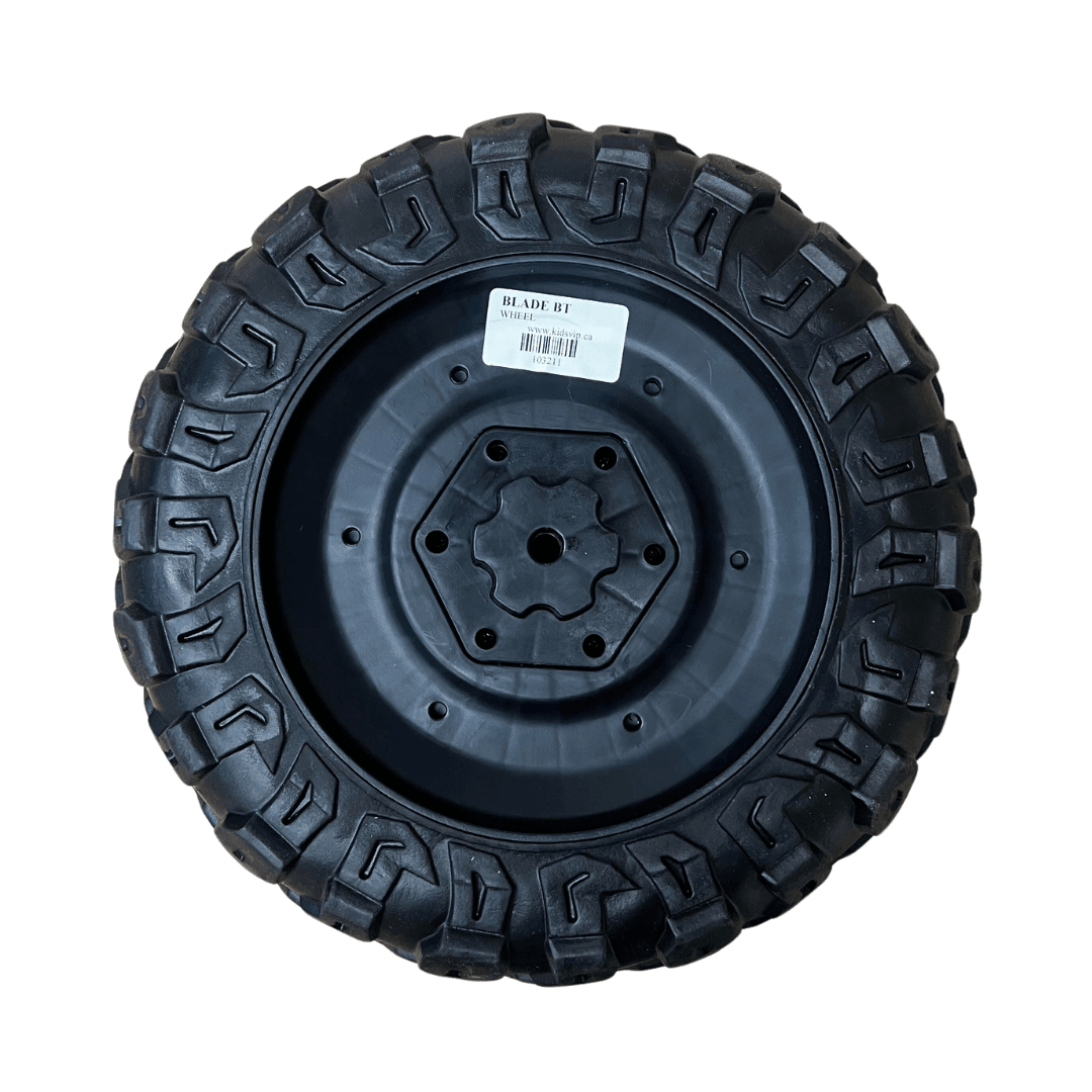 24V Blade BT - Eva Rubber Wheel with Cog.