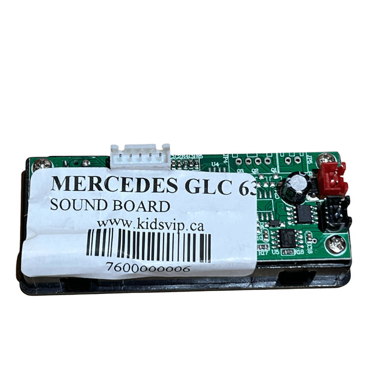 12V Mercedes-Benz GLC 63 - Soundboard.