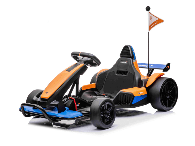 24V McLaren Premium Edition Ride-On Drifting Go Kart for Big Kids.