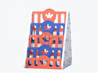 Kids' and Toddlers' Crown Edition Free Standing Bookshelf Storage / Organizer.
