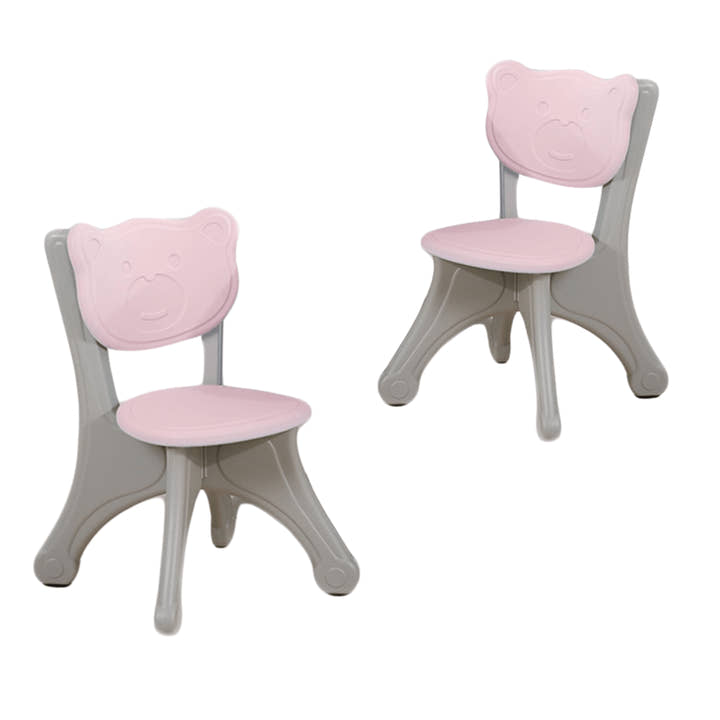 Kids & Toddlers Bear Edition Chair Set of 2 Chairs - Pink.