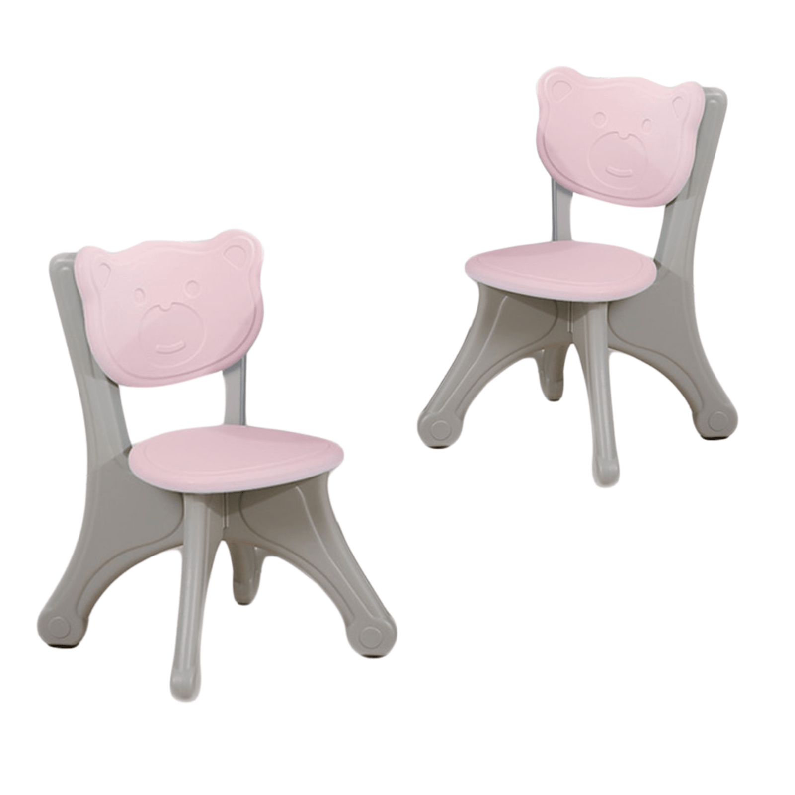 Kids & Toddlers Bear Edition Chair Set of 2 Chairs - Pink.