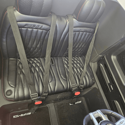 2x24V Platinum Matte Black Edition XXL 4x4 Mercedes G63 Kids' Ride on SUV W/ MP4, EVA Rubber Wheels & RC.