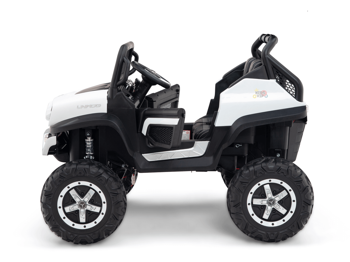 12V Mercedes-Benz Unimog Junior - Eva Rubber Wheel.