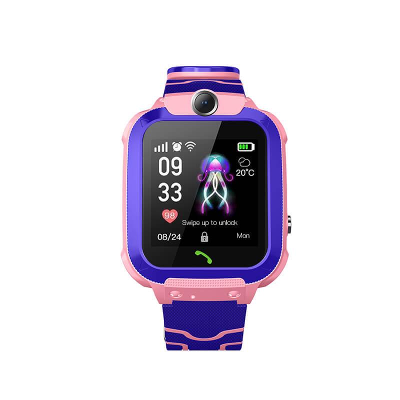 Add-On : Kids Smartwatch Set-Tracker w/GPS, Pedometer, SOS Alarm, Games, Camera, Voice Calling, Safe Zone.