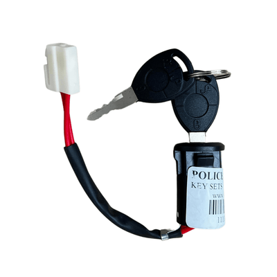 24V Police Motorcycle - Key Switch.