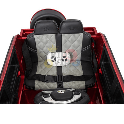 12V Red Luxury Mercedes Maybach G650s Kids' 4x4 Ride-on SUV W/ Rubber Wheels, Music & RC.