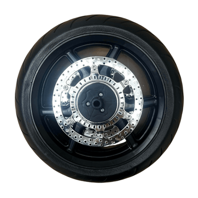 24V Police Motorcycle - Front Wheel.