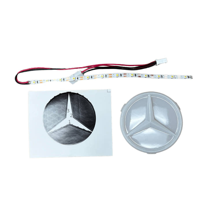 24V Mercedes-Benz G63 4x4 - LED Light Logo.