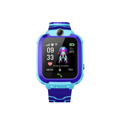 Add-On : Kids Smartwatch Set-Tracker w/GPS, Pedometer, SOS Alarm, Games, Camera, Voice Calling, Safe Zone.