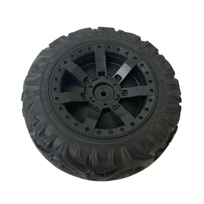 24V Big Wheels EVA Jeep & Titan Quad - Wheel.